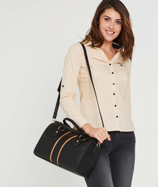 Sac forme bowling NOIR