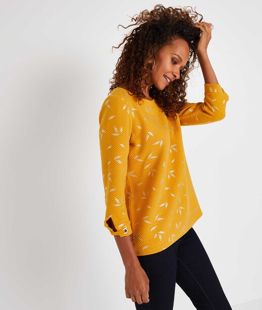 Sweat à motif SAFRAN