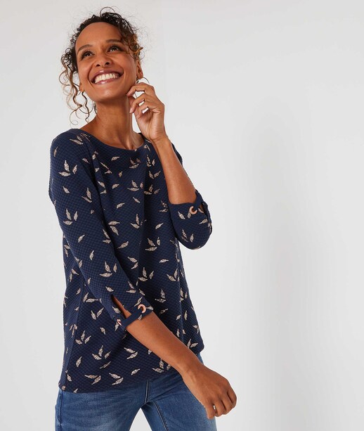 Sweat à motif MARINE