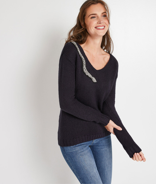 Pull marine serpent femme MARINE
