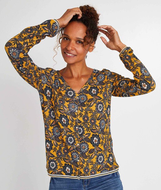 Pull réversible imprimé SAFRAN