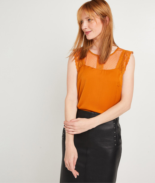 Débardeur caramel femme CARAMEL