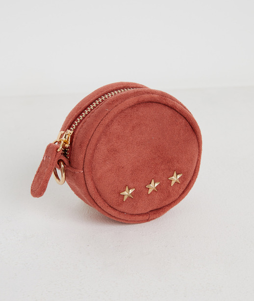 Porte monnaie rond femme BLUSH