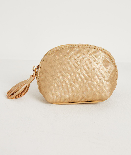Porte monnaie doré femme OR