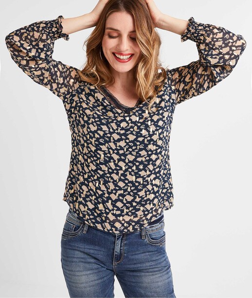 Blouse imprimée femme IMPRIME