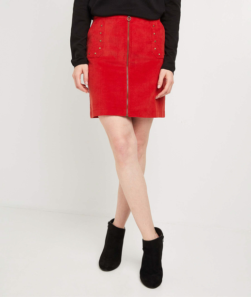 Jupe potiron zippée femme POTIRON