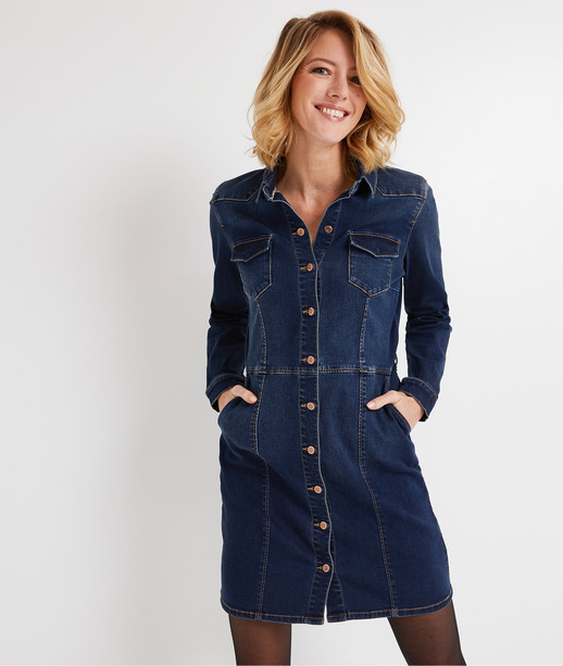 Robe en jean bleue femme BRUT