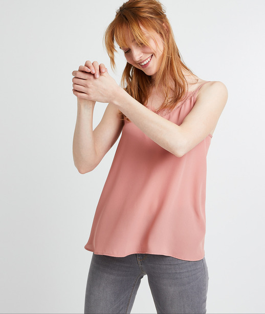 Top lingerie uni femme BLUSH