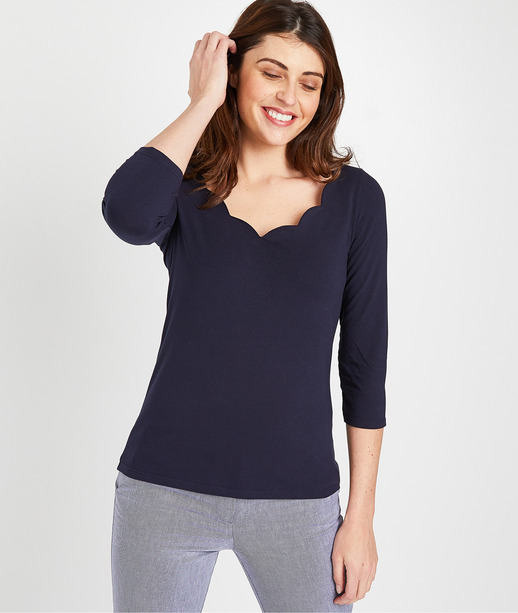 T-shirt marine femme MARINE