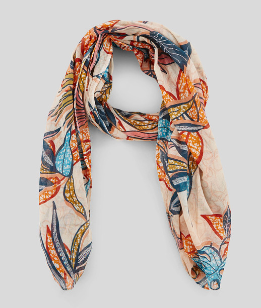 Etole imprimé multicolores femme MULTICOLORE