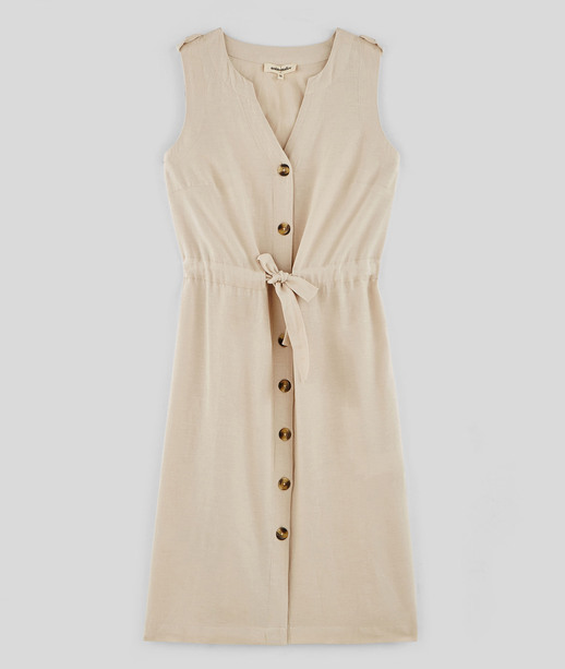Robe saharienne femme BEIGE