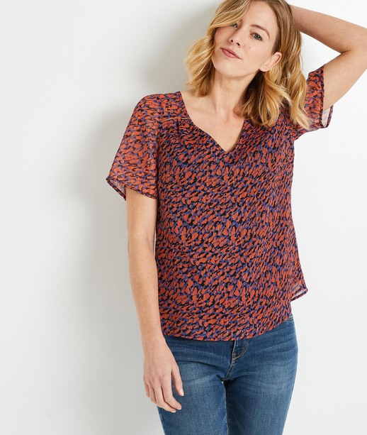 Blouse imprimée femme IMPRIME