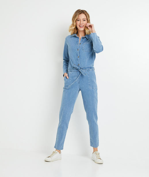 Combinaison en jean femme STONE