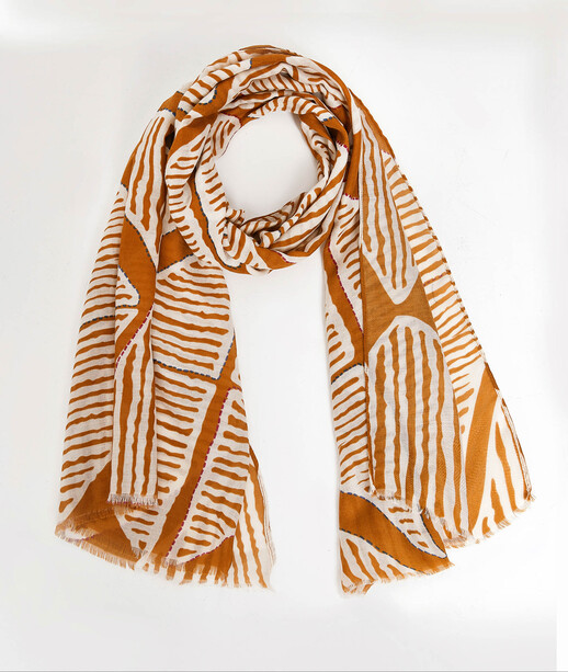 Etole motifs géométriques femme JAUNE