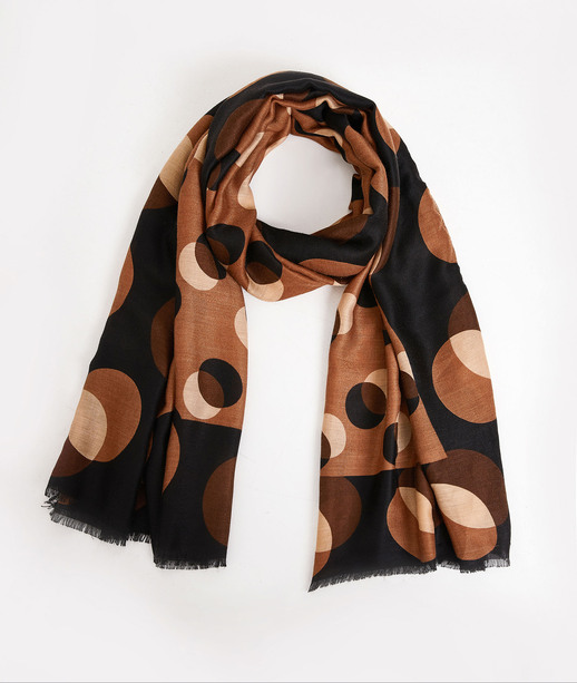 Etole à pois femme BEIGE