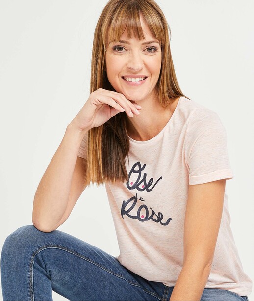 T-shirt Ose le Rose femme ROSE