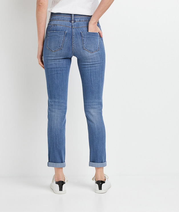 jean femme taille haute grain de malice